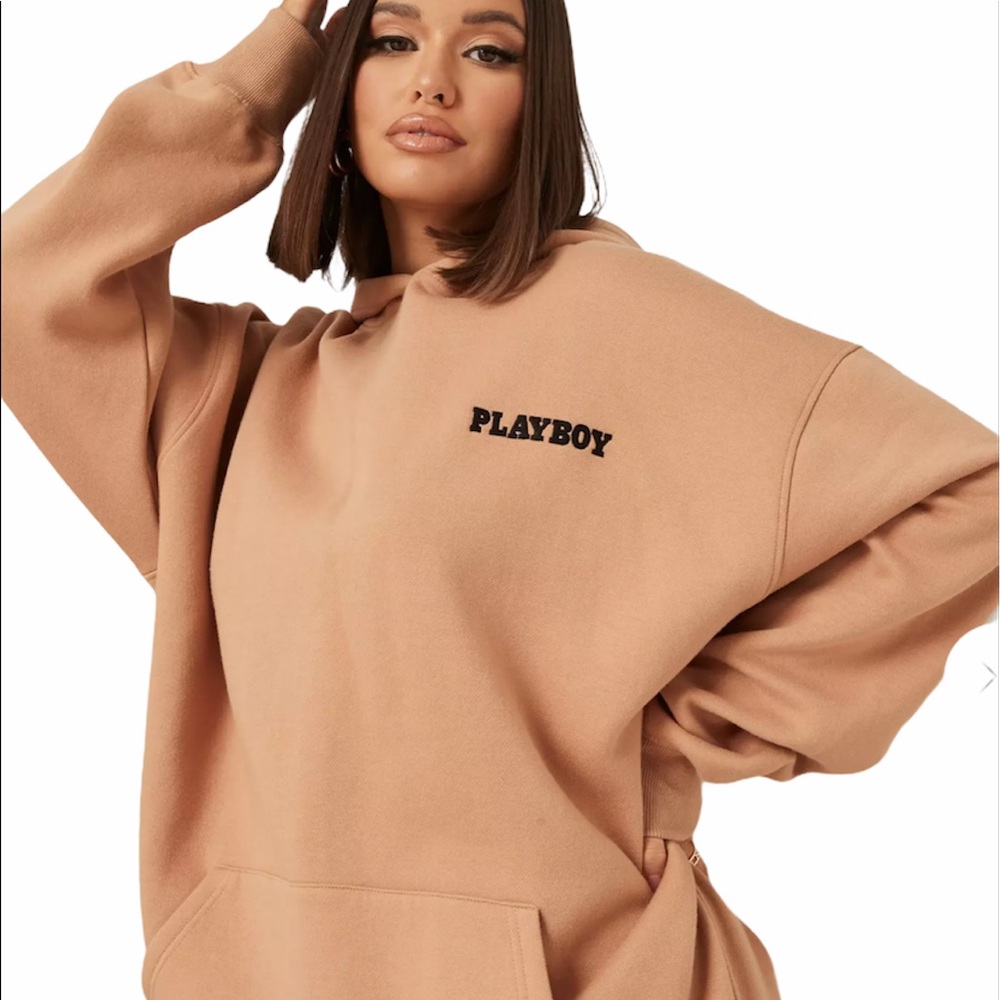 🔄 Playboy Stone Magazine Print Hoodie - Picture 4 of 6